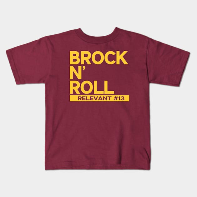 Brock N Roll Kids T-Shirt by R3 Designs